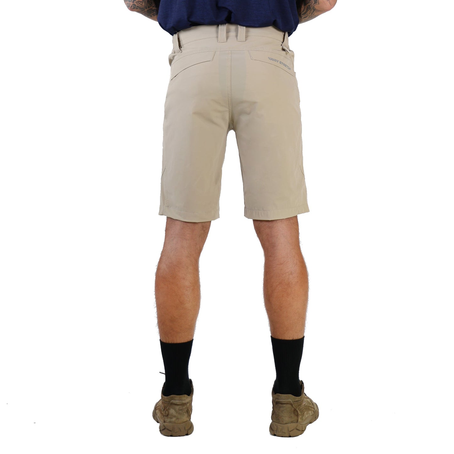 Ellobird Cargo Hiking Tactical Work Shorts for Men Casual Relaxed Fit 4 Way Stretch Water Repellent 6 Pockets Mens Short - Ellobird