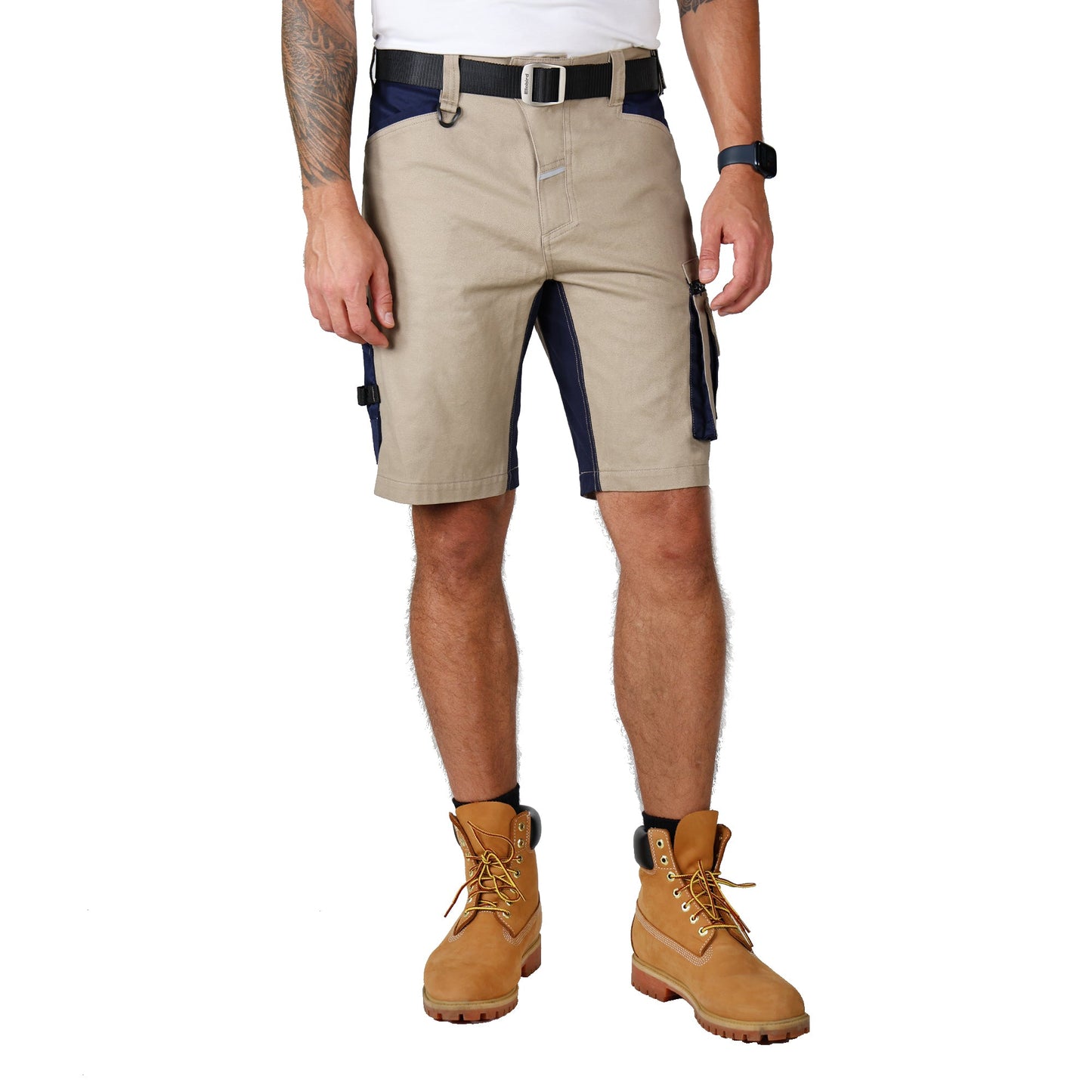 Ellobird Work Shorts for Men Construction Pants Mens Workwear Cordura Cargo Loose Fit Utility Carpenter Workwear Short - Ellobird