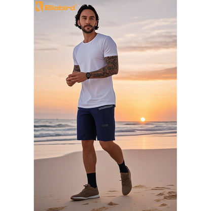 Ellobird Cargo Hiking Tactical Work Shorts for Men Casual Relaxed Fit 4 Way Stretch Water Repellent 6 Pockets Mens Short - Ellobird