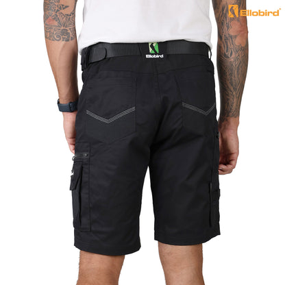 Ellobird Work Shorts for Men Construction Pants Mens Workwear Cordura Cargo Loose Fit Utility Carpenter Workwear Short - Ellobird