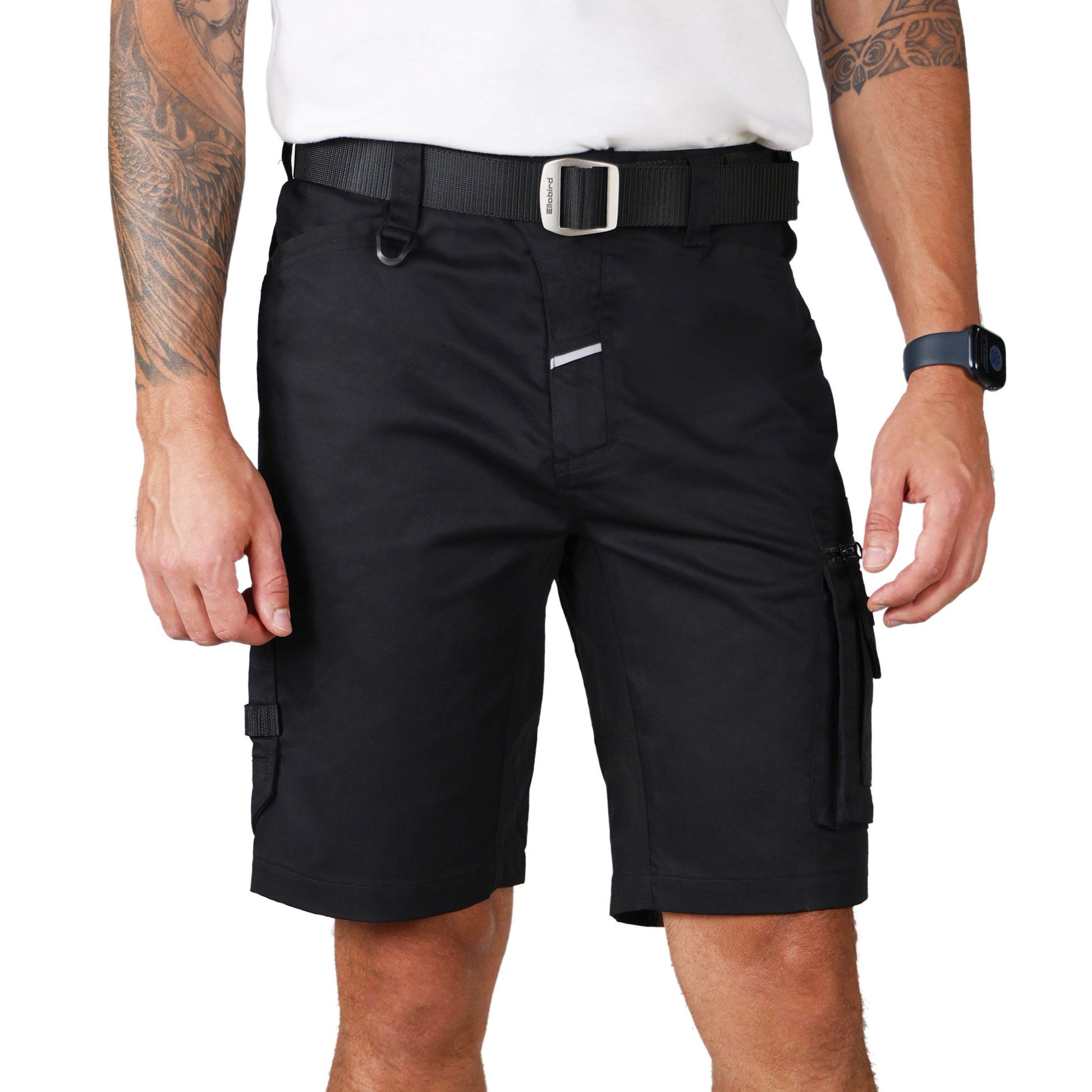 Ellobird Work Shorts for Men Construction Pants Mens Workwear Cordura Cargo Loose Fit Utility Carpenter Workwear Short - Ellobird