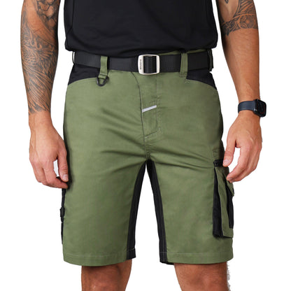 Ellobird Work Shorts for Men Construction Pants Mens Workwear Cordura Cargo Loose Fit Utility Carpenter Workwear Short - Ellobird